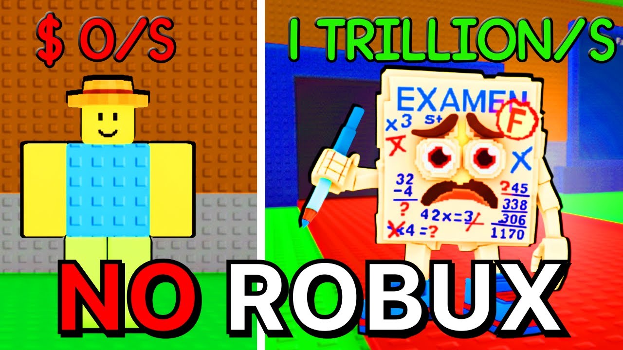 $0 to $1 TRILLION in Steal a Brainrot (No Robux Challenge!) - YouTube