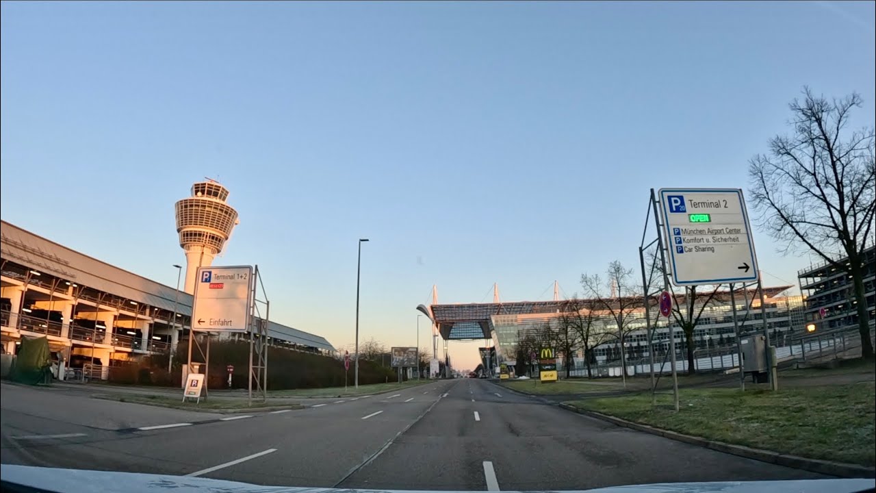 Driving to Munich Airport