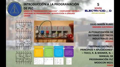 04 - PLC - INTRODUCCIÓN A LA PROGRAMACIÓN DE PLC - FUNDAMENTOS DEL LENGUAJE LADDER