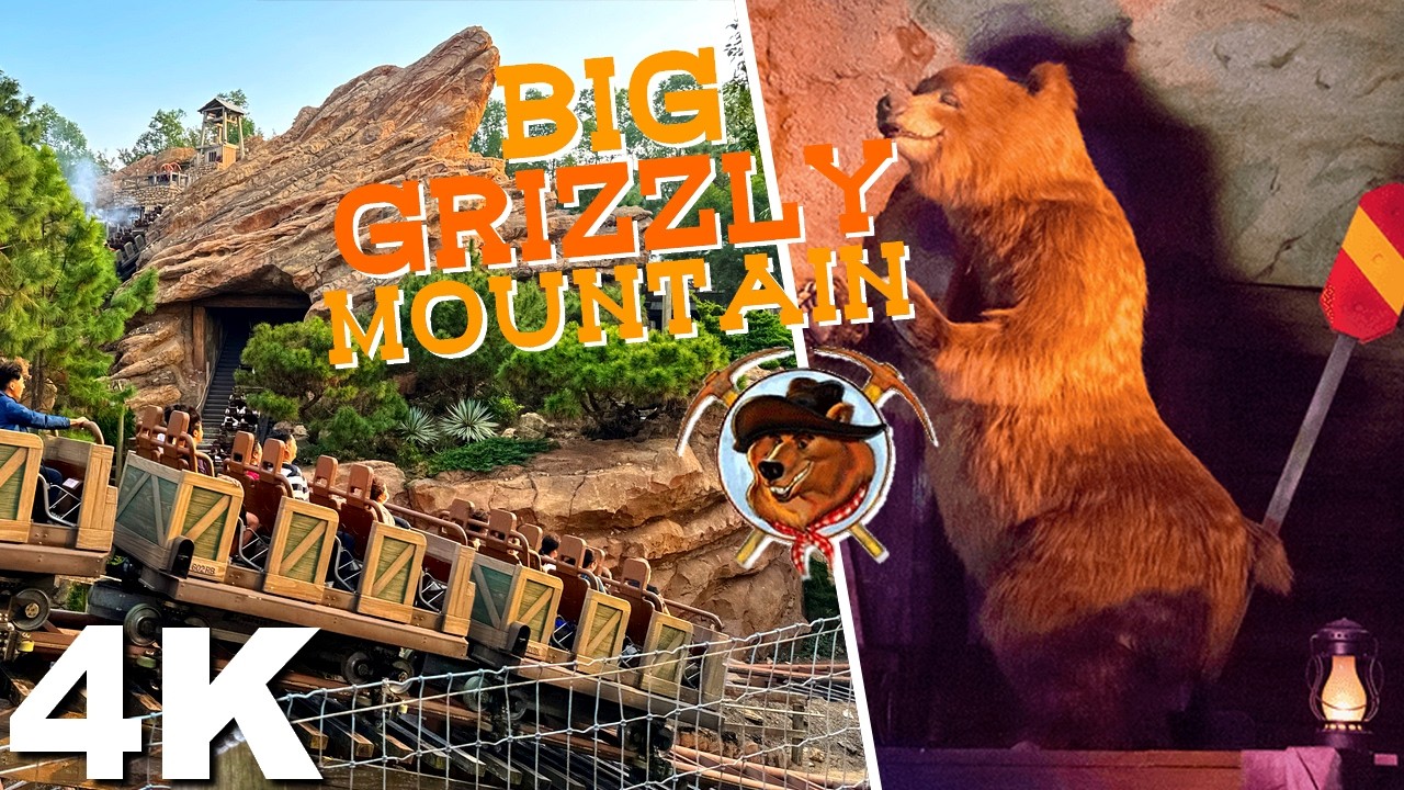 Big Grizzly Mountain Runaway Mine Cars [On-Ride 4K POV] - Hong Kong Disneyland
