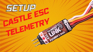 How to set the Castle ESC for Telemetry
