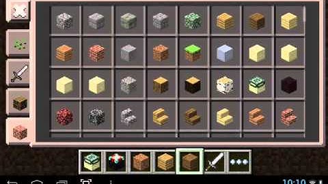 Minecraft PE 0.9.0 build 1 free dowland apk and gameplay (HD)