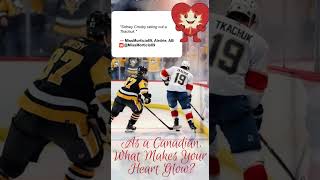 Crosby - Tkachuk #ocanada #withglowinghearts