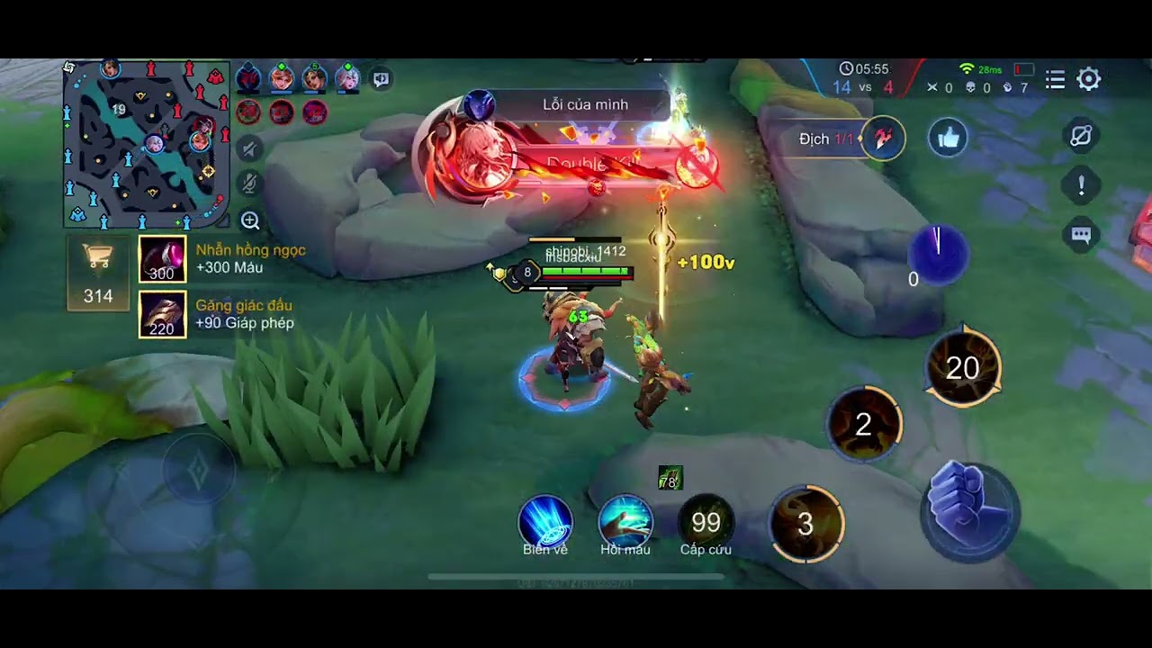 Bị cướp vị trí, chơi trợ thủ và cái kết - 2 sao