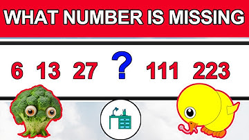 Number Pattern | Can you find what number the question mark is? | Math Logic Puzzles