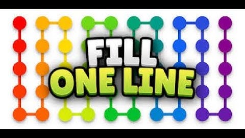 fill one line puzzle game