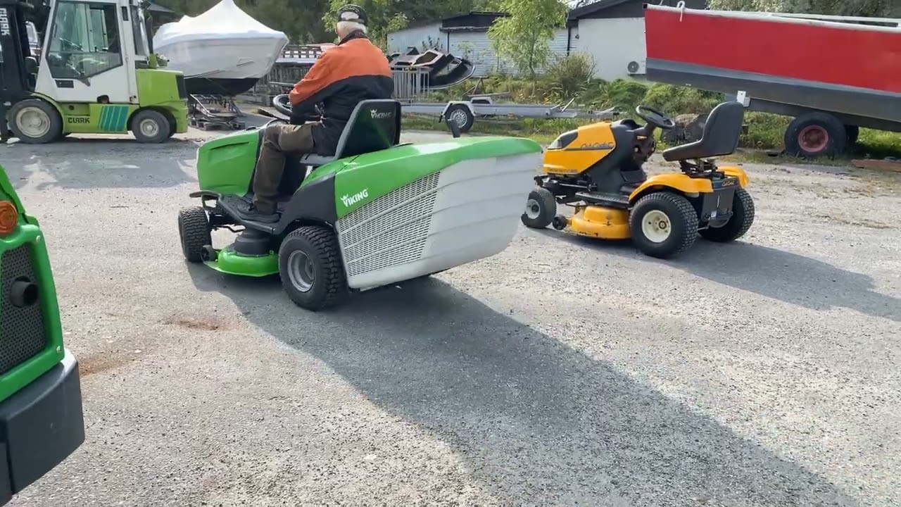 Åkgräsklippare  Steel Viking 