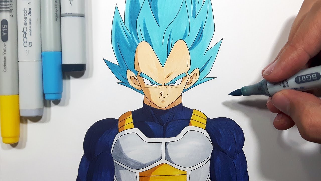 Best How To Draw Vegeta Step By Step Slow  The ultimate guide 