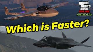 F-160 RAIJU vs Pyro | Which is Faster? (GTA 5 San Andreas Mercenaries DLC)