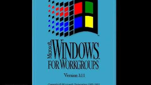 Windows 3.11 on DOSBox showcase