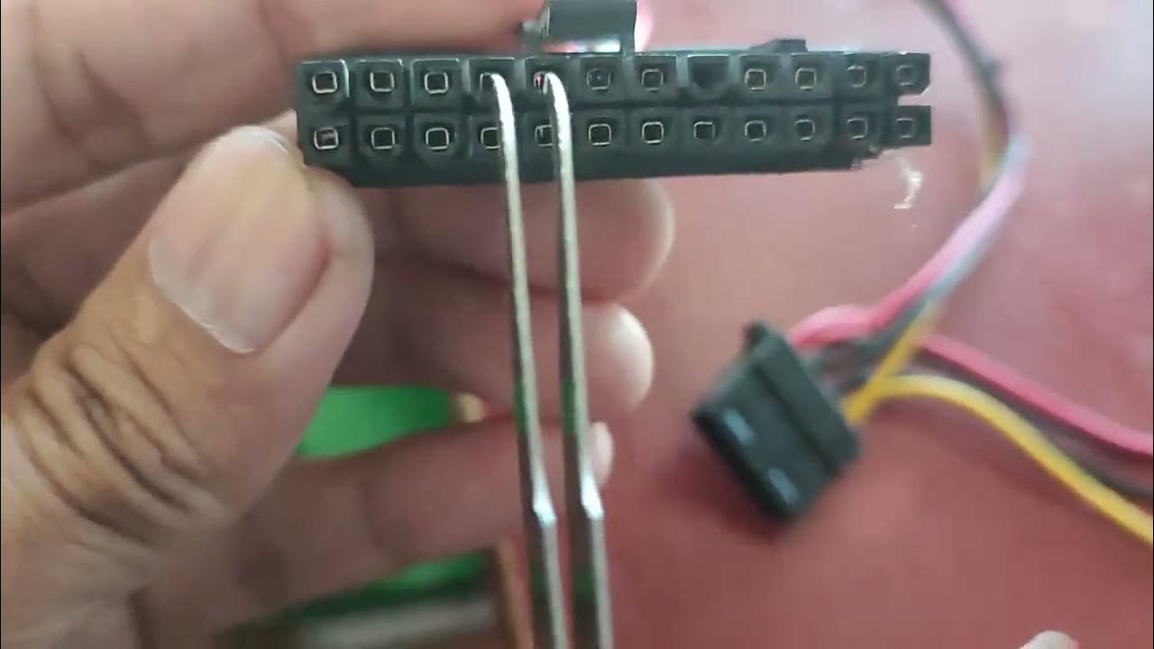 How to test power supply if working or not? Using metal or clip. YouTube