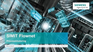 SIMATIC SIMIT Del 2 : Bygg din processimulering enkelt med FlowNet
