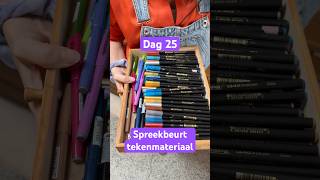 Dag 25 Van Een Spreekbeurt Over Al Mijn Tekenmateriaal, Vandaag Over Brushpennen
