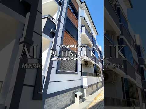 ALTINOLUK MERKEZDE DENİZE