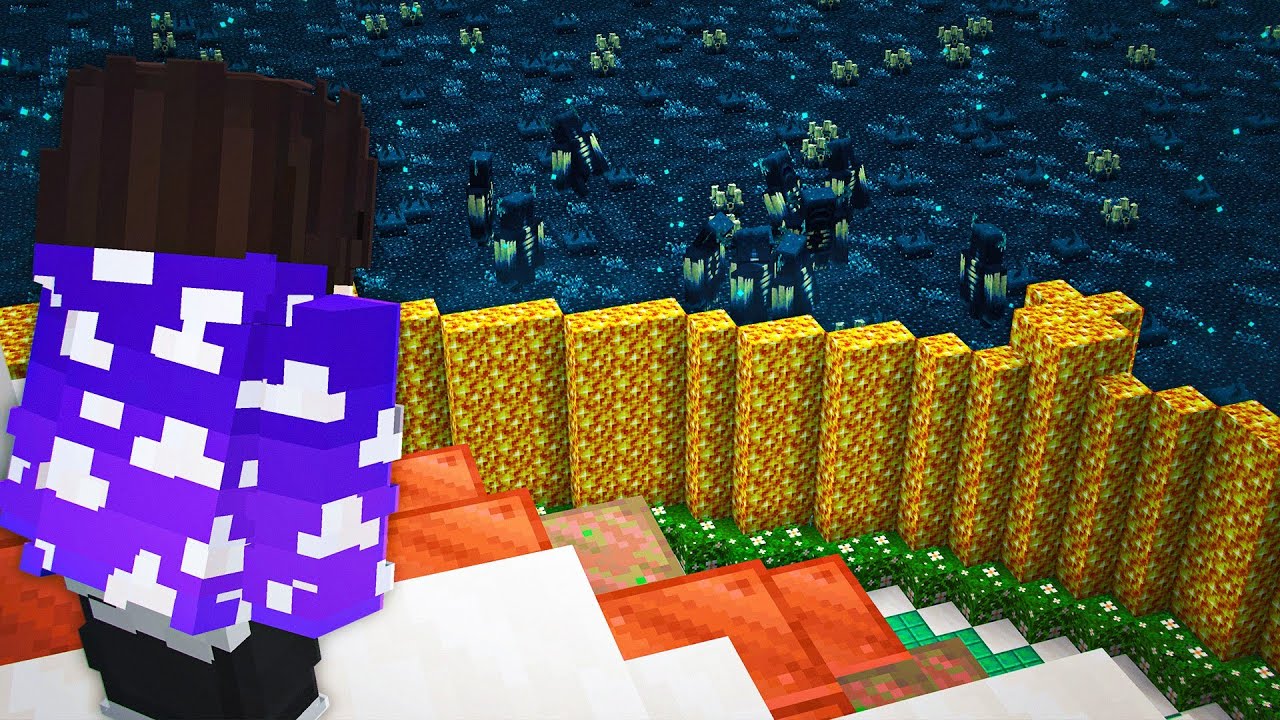A MURALHA ANTI SCULK - Minecraft Super