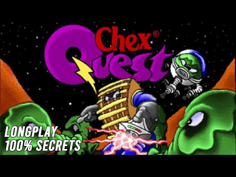 CHEX QUEST (PC) (1996/2008) - Longplay [100% Secrets] [1080p] (uncommented)