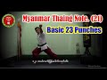 Note 21. Bando Basic 23 Punches