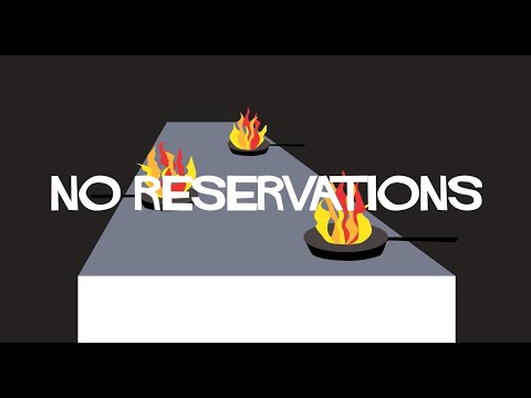 No Reservations Credits - Saul Bass Style
