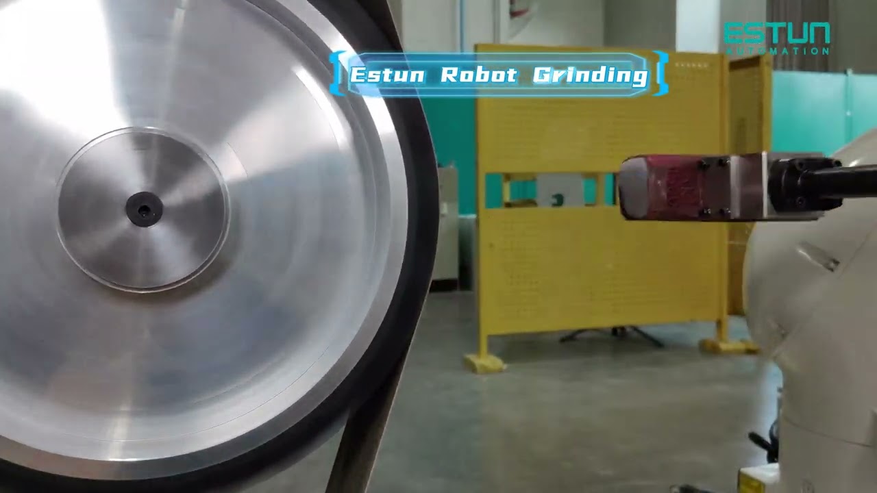 👉 Estun Robot ER20-1200-MI apply in hammerhead grinding