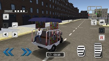 City Chingchi Auto Rickshaw 3D Game || Tuk Tuk Auto Rickshaw Game - Racing game