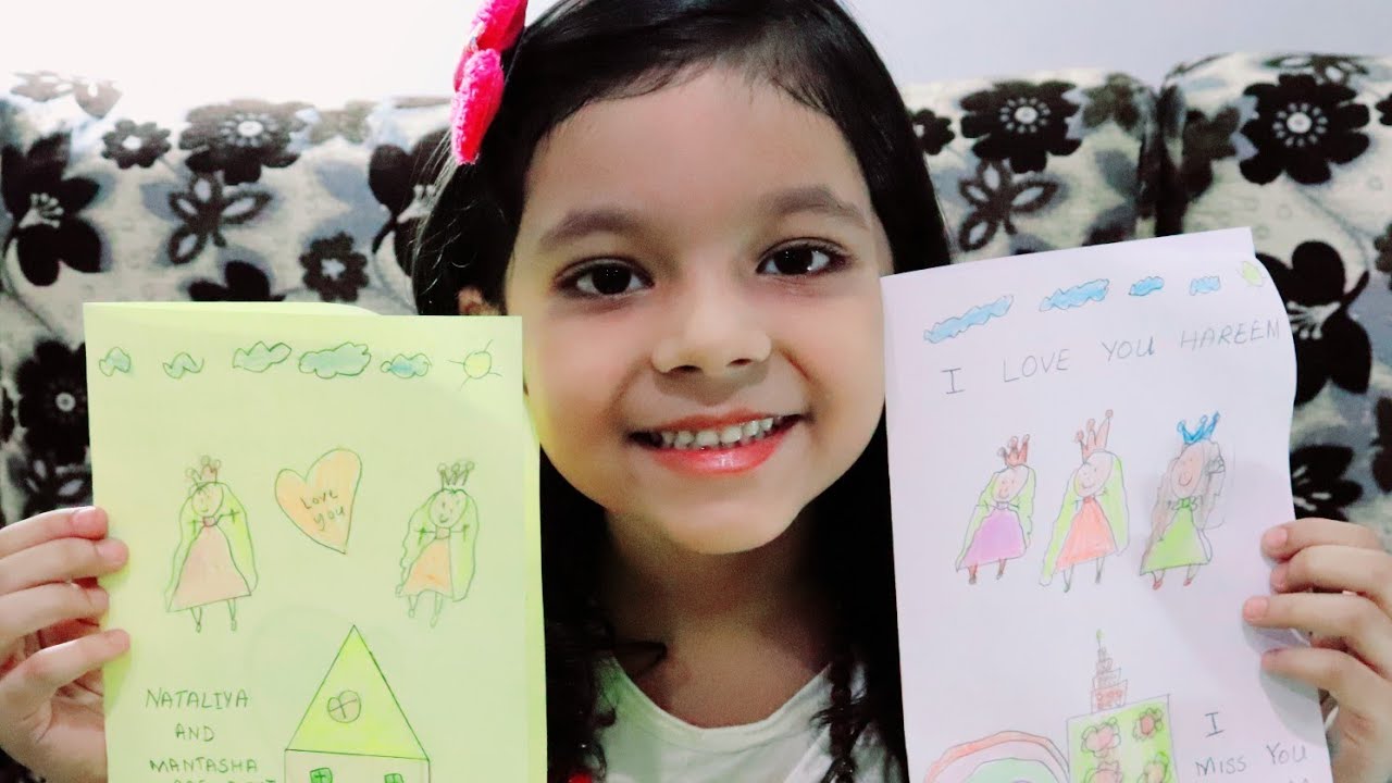 Card making video Grade 1 card DIY card school card beautiful card friendship