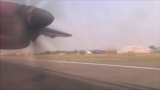 Flying Out of Cambodia Taking Off PNH Phnom Penh International Airport Cambodia Angkor Air K6846