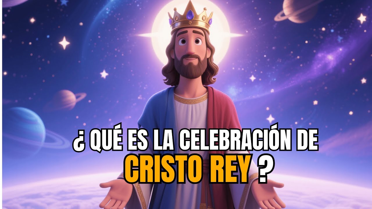 ¿Qué es la Fiesta de CRISTO REY? 👑 (Explicación Católica Animada)