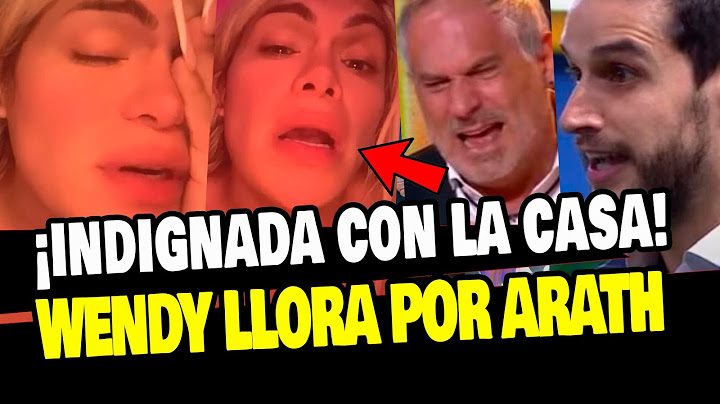 WENDY GUEVARA LLORA DE INDIGNACIÓN POR CULPA DE ADRIÁN MARCELO EN LA CASA