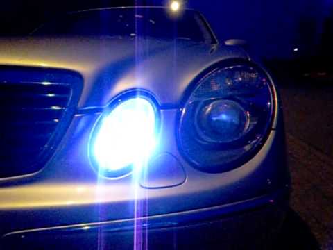 LED Standlicht geht beim Zünden kurz aus (Mercedes E-Klasse W211) 