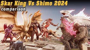 Godzilla x Kong 2024 | 3D Size Comparison