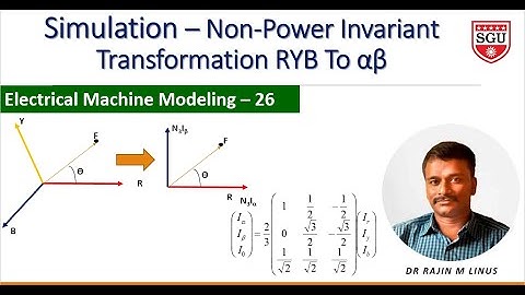 Modeling of EM 26: Simulation of Alpha -Beta Non Power Invariant by Dr Rajin M. Linus
