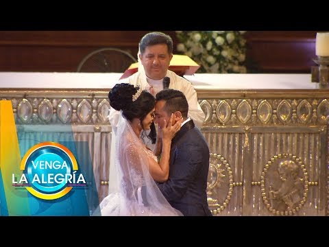 ¡Te traemos el mejor resumen de lo que pasó en la boda de Edwin Luna y Kim! | Venga La Alegría