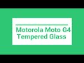 Motorola Moto G4 and Moto G  Tempered Glass Screen Protector, Anti Scratch, Bubble Free