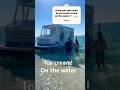 Ice cream truck on the water ! #travel #beach #icecream #gulfofmexico