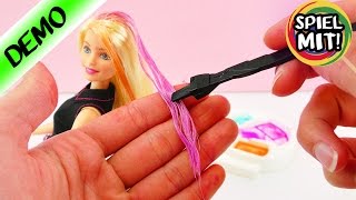 Barbie Mix'n Colour | Haarfarben Zauber | Barbies neuer Style | Cooler Look mit bunten Strähnchen