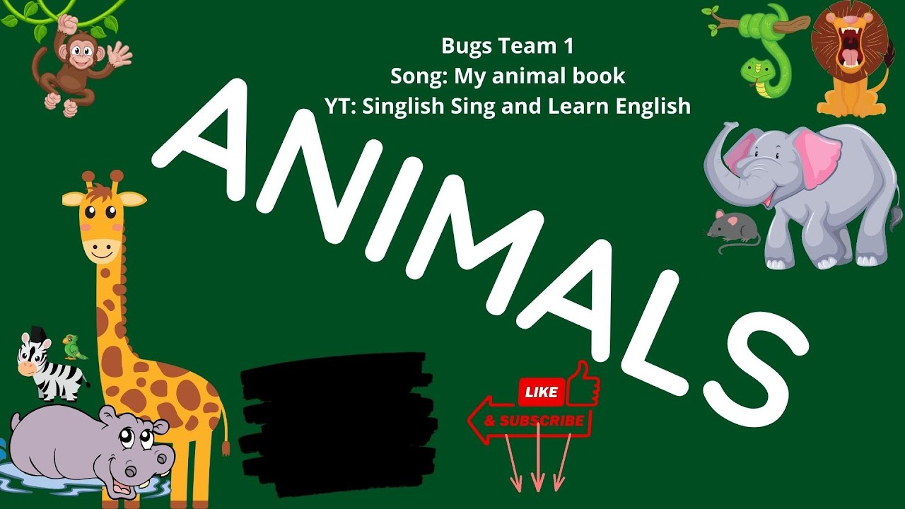 Bugs Team 3 ćwiczenia Odpowiedzi Bugs Team 1 - Unit 4 Lesson 1 ANIMALS - YouTube