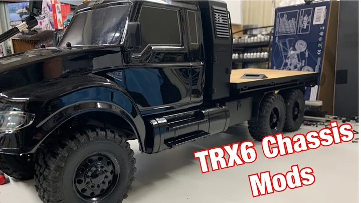 Traxxas TRX6 Hauler - Part 1 - Chassis Mods