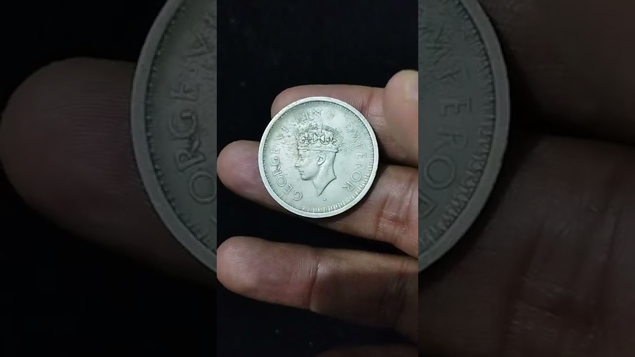 1944 one ruppe indian coin is valued in 4 digits. - YouTube
