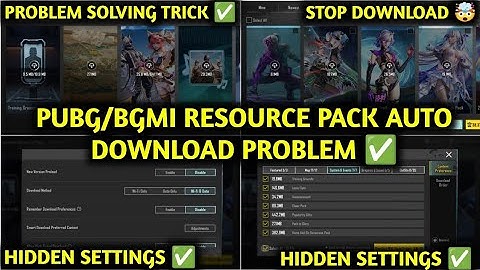 BGMI RESOURCE PACK AUTO DOWNLOAD PROBLEM ✅ PUBG RESOURCE PACK AUTO DOWNLOAD PROBLEM ✅