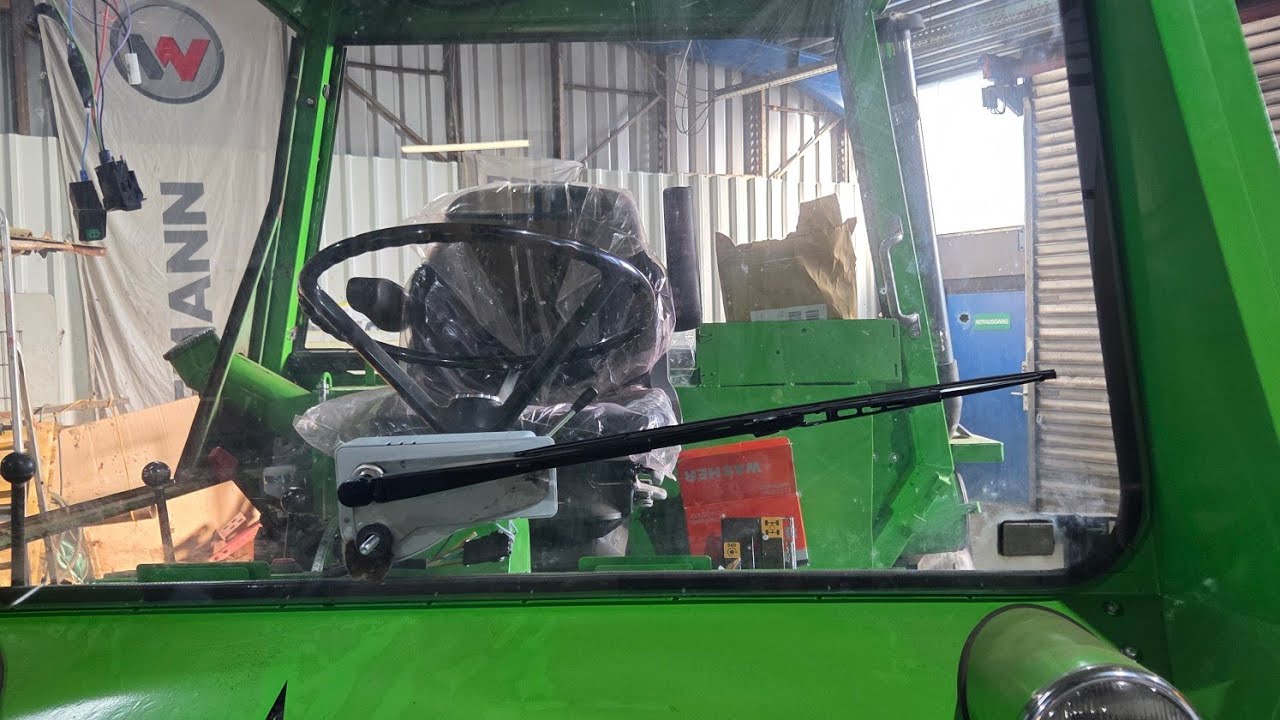 Deutz Intrac 2003 WerkstattVlog#94  Endlich Durchblick?  Scheibenwischer am Intrac