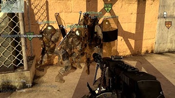 Trapping Hacker in Call of Duty: Modern Warfare 2 by Shield Blocking