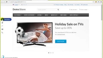 Social Media Sidebar - CS-Cart Add-on by HungryWeb.net
