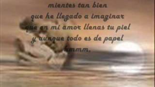 Video thumbnail of "Mientes tan bien - Sin Bandera"