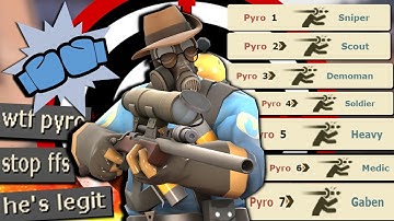TF2: How to be Sniper Pyro (Sni-ro Exploit)