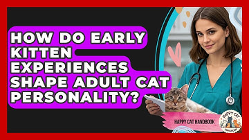 How Do Early Kitten Experiences Shape Adult Cat Personality? - Happy Cat Handbook