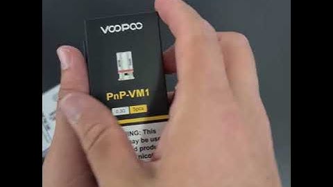 Unboxing Video: Voopoo PnP Pod Tank