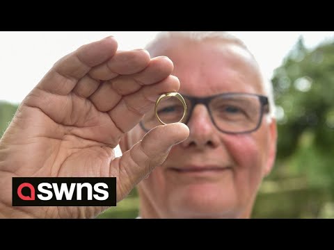 Man reunites with a ring that he lost while picking fruit over half a century ago | SWNS
