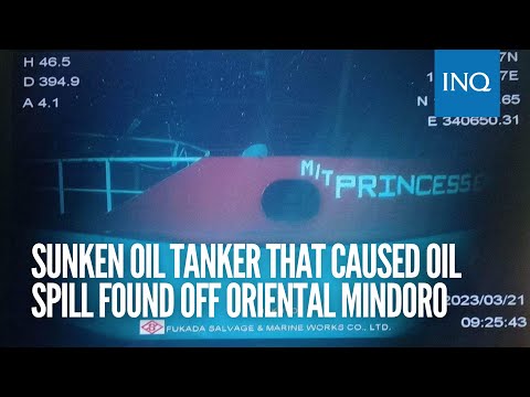 Sunken oil tanker that caused oil spill found off Oriental Mindoro | #INQToday