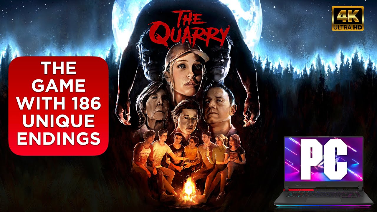 The Game With 186 UNIQUE Endings! | The Quarry PC Gameplay 4K 60 FPS | Punchi Man Gaming