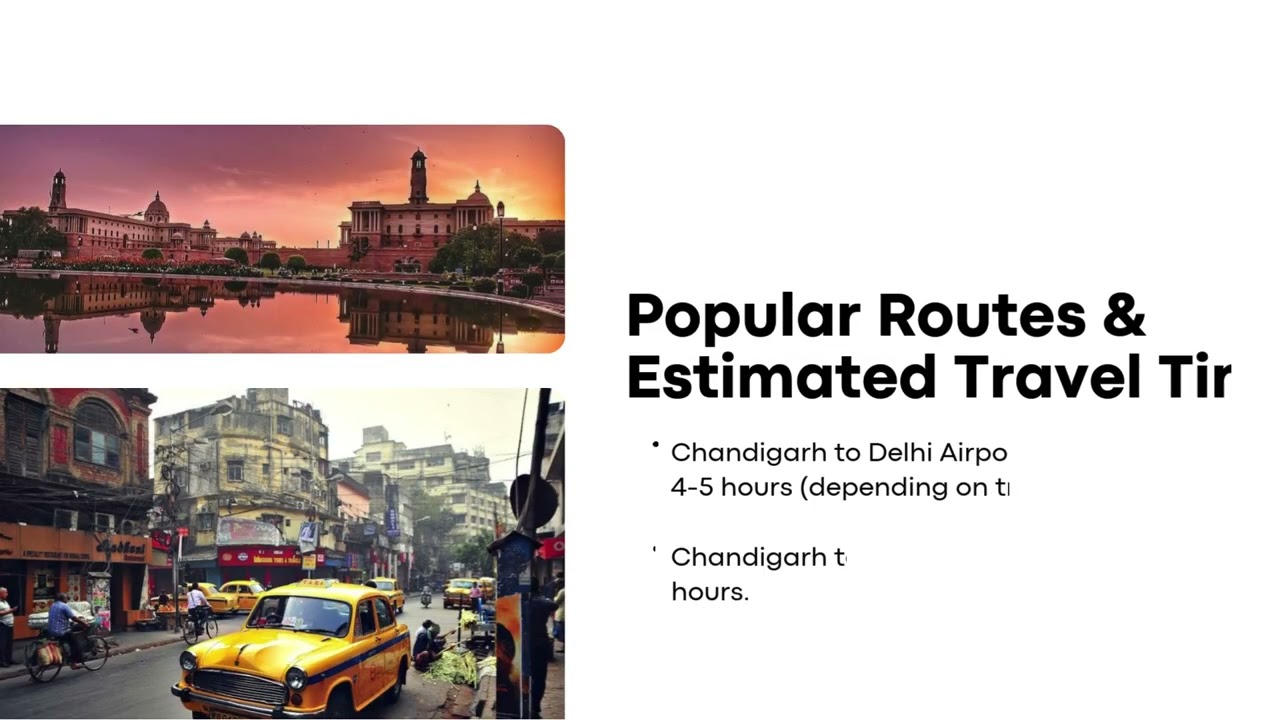 Affordable  chandigarh to delhi airport taxi services  H&Bcabs